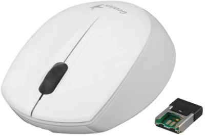 Мышь беспроводная Genius NX-7009 белый, 1200 dpi, радиоканал, USB, кнопки - 3 [31030030402]
