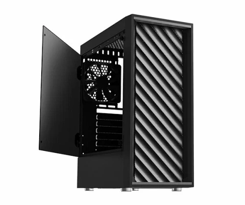 Компьютерный корпус ZALMAN T7, ATX, BLACK, WINDOW, 2xCOMBO (3.5&quot; or 2.5&quot;), 4x2.5&quot;, 2xUSB2.0, 1xUSB3.0, FRONT 1x120mm, REAR 1x120mm [T7]