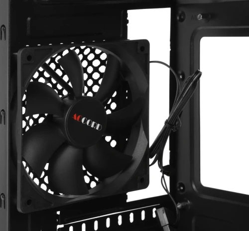 Компьютерный корпус Accord ACC-CL295RGb черный без БП ATX [ACC-CL295RGB]