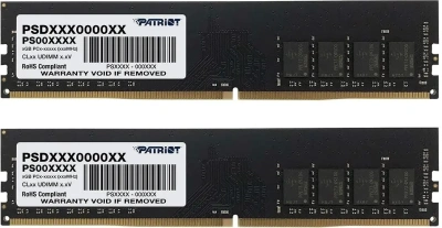 Оперативная память Patriot SL DDR4 16GB 3200MHz UDIMM KIT [PSD416G3200K]