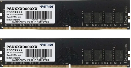 Оперативная память Patriot SL DDR4 16GB 3200MHz UDIMM KIT [PSD416G3200K]