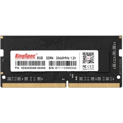 Оперативная память Kingspec 8 Gb DDR4 2666MHz SO-DIMM [KS2666D4N12008G]