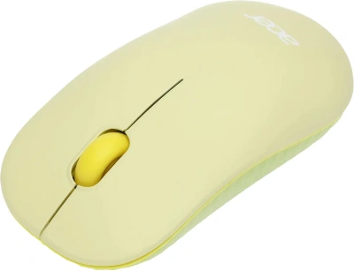 Мышь беспроводная Acer OMR205 зеленый/желтый, 1200 dpi, кнопки - 3 [ZL.MCEEE.02J]