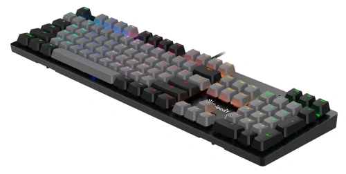 Клавиатура A4Tech Bloody B828N проводная USB черный/серый [B828N]