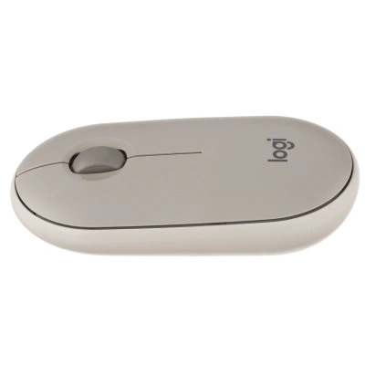 Мышь беспроводная Logitech Pebble M350 серый, 1000 dpi, радиоканал, Bluetooth, USB, кнопки - 3 [910-006653/910-005719]