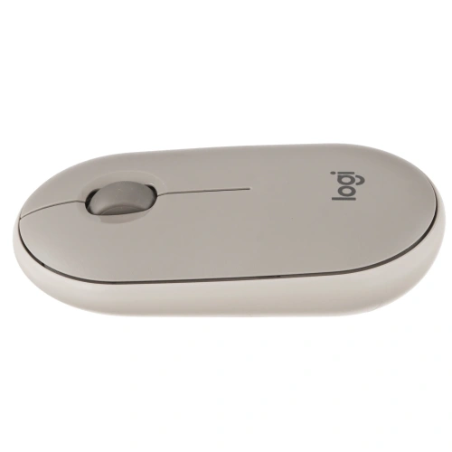 Мышь беспроводная Logitech Pebble M350 серый, 1000 dpi, радиоканал, Bluetooth, USB, кнопки - 3 [910-006653/910-005719]