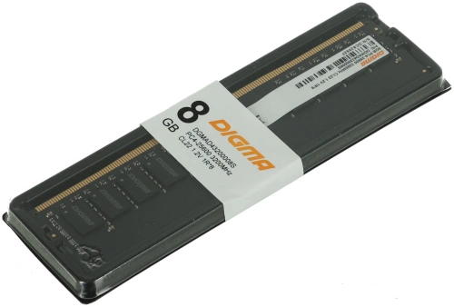 Оперативная память Digma DDR4, 8Gb (1x8Gb), 3200MHz, CL22, DIMM [DGMAD43200008S]