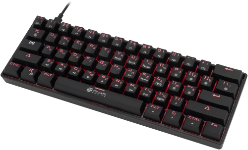 Клавиатура Oklick K713X проводная, USB, черный [K713X]