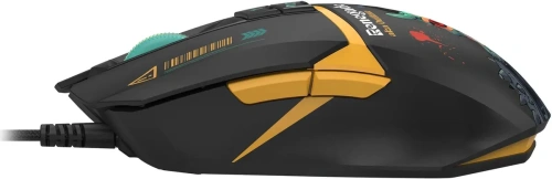 Мышь проводная A4Tech Bloody W63 Max Renegade черный, 12000 dpi, USB, кнопки - 7 [W63 MAX черный/рисунок]