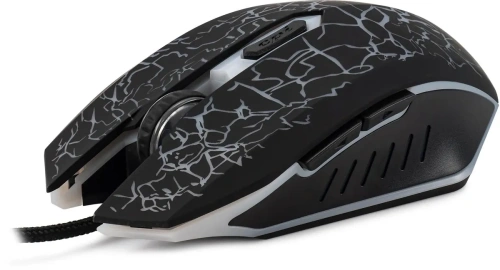 Мышь проводная Oklick 896G черный, 12800 dpi, USB, кнопки - 5 [1431690]