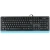 Клавиатура A4Tech Fstyler FKS10 проводная, USB, черный/синий [FKS10 BLUE]