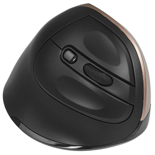 Мышь беспроводная Ergo 8250S черная (Champagne +Black), вертикальная [31030031400]