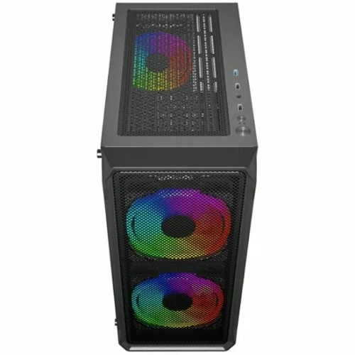 Компьютерный корпус Powercase Mistral Edge SE, Tempered Glass, 2x 140mm ARGb PWM+1x 120mm ARGb PWM, черный, ATX [CMSEB-A3]