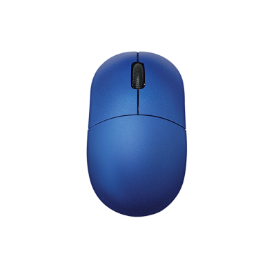 Мышь проводная Qumo Simple Office M92 синий, 1000 dpi, USB, кнопки - 3 [M92 Blue]