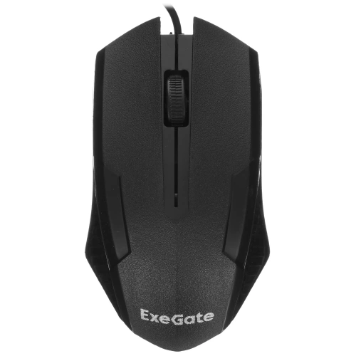 Мышь проводная ExeGate Professional Standard SH-9025 черный, 1000 dpi, USB, кнопки - 3 [EX264096RUS]