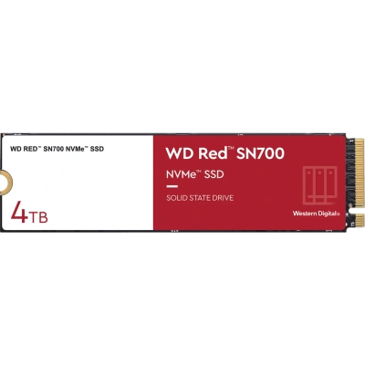 Накопитель SSD WD Red SN700 4Tb, PCIe 3.0 x4, M.2 2280, NVMe [WDS400T1R0C]