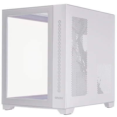 Компьютерный корпус Ginzzu V400 RGb белый [V400]