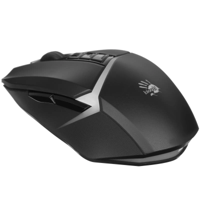 Мышь проводная A4Tech Bloody W60 Max черный, 10000 dpi, USB, кнопки - 10 [W60 MAX]