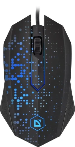 Мышь проводная Defender Event MB-754 черный, 1000 dpi, USB, кнопки - 3 [52754]