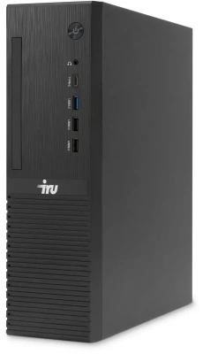 Компьютер  IRU 310SC SFF i3 12100 (3.3) 8Gb SSD256Gb UHDG 730 Windows 11 Professional GbitEth 200W черный [1969054]