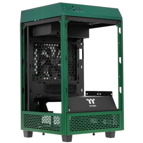 Компьютерный корпус Thermaltake The Tower 100 Racing Green без БП [CA-1R3-00SCWN-00]