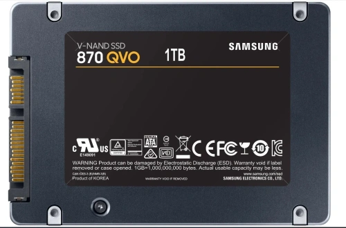Накопитель SSD Samsung 870 QVO 1TB  2.5&quot; SATA3 [MZ-77Q1T0BW]
