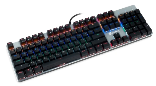 Клавиатура Oklick 970G DARK KNIGHT механическая черный USB Gamer LED [970G]