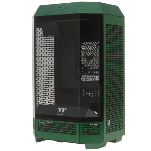 Компьютерный корпус Thermaltake The Tower 300 Racing Green зеленый без БП [CA-1Y4-00SCWN-00]