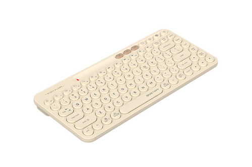 Клавиатура A4Tech Fstyler FBK36C AS беспроводная, USB, Bluetooth/Радиоканал, бежевый [FBK36C AS]