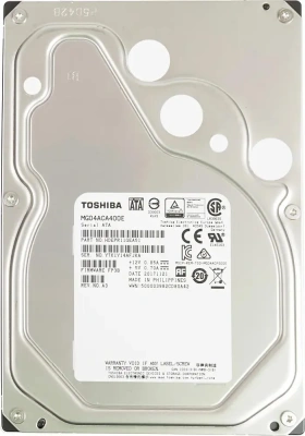 Жесткий диск 4TB Toshiba SATA 6.0Gb/s, 7200 rpm, 128Mb buffer, 3.5&quot; [MG04ACA400E]