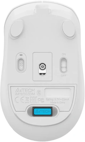 Мышь беспроводная A4Tech Fstyler FG16CS Air белый, 2000 dpi, кнопки - 3 [FG16CS AIR WHITE]