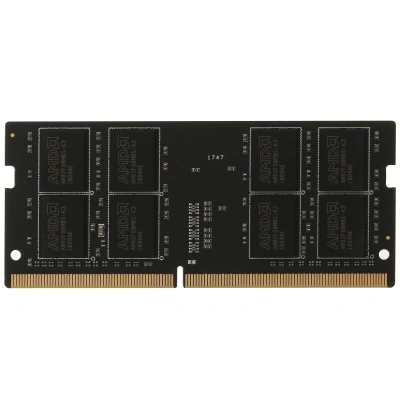 Оперативная память SO-DIMM 16GB AMD Radeon™ DDR4 2400 SO DIMM R7 Performance Series Black R7416G2400S2S-U Non-ECC, CL16, 1.2V, RTL [R7416G2400S2S-U]