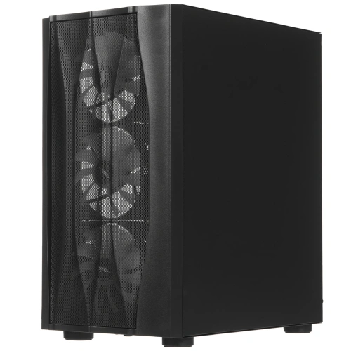 Компьютерный корпус 1STPLAYER FIREBASE X3-M Black [X3-M-BK-4F1]