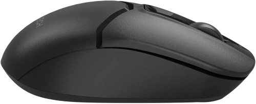 Мышь беспроводная A4Tech Fstyler FG12S черный, 1200 dpi, радиоканал, USB, кнопки - 3 [FG12S черный]