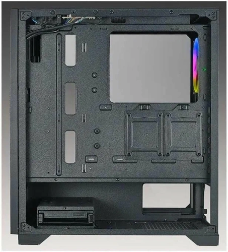 Компьютерный корпус Azza Hive черный без БП ATX 8x120mm 5x140mm 2xUSB2.0 1xUSB3.0 [CSAZ-450 HIVE]