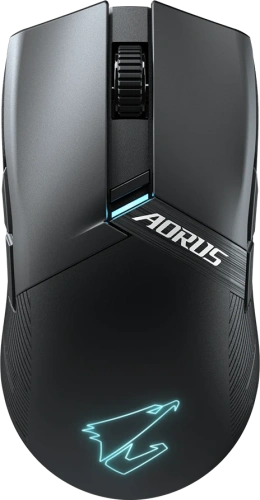 Мышь беспроводная/проводная Gigabyte GM-AORUS M6 черный, 26000 dpi [9JAORUSM6-00-10]