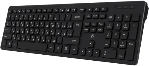 Клавиатура Oklick K733 проводная, USB, черный [K733]