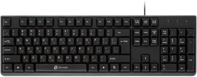 Клавиатура Oklick 100M/100M HW3 черный USB [Oklick 100M/100M HW3]