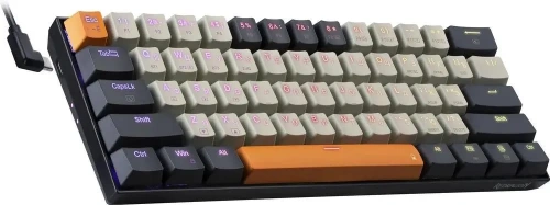 Клавиатура Redragon Caraxes Pro (71554) беспроводная, USB, Bluetooth/Радиоканал, черный [71554]