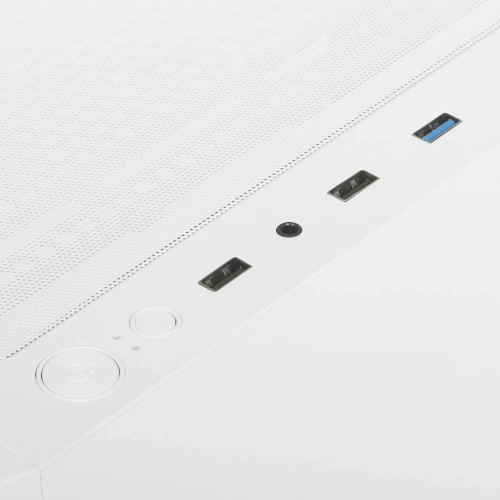 Компьютерный корпус Powercase Mistral Micro A3W ARGb, Tempered Glass, 2x 140mm ARGb PWM+1x 120mm ARGb PWM, белый, mATX [CMMAW-A3]