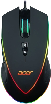 Мышь проводная Acer OMW131 черный, 6400 dpi, USB, кнопки - 7 [ZL.MCEEE.015]
