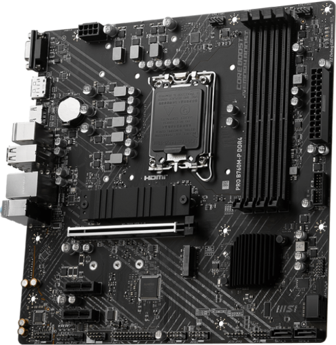 Материнская плата MSI PRO B760M-P DDR5, LGA 1700, Intel B760 [PRO B760M-P]