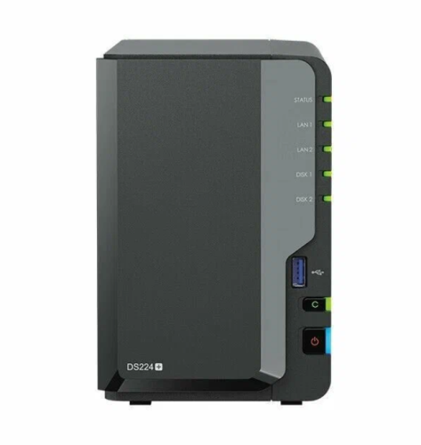 СХД настольное исполнение SYNOLOGY 2BAY NO HDD [DS224+]