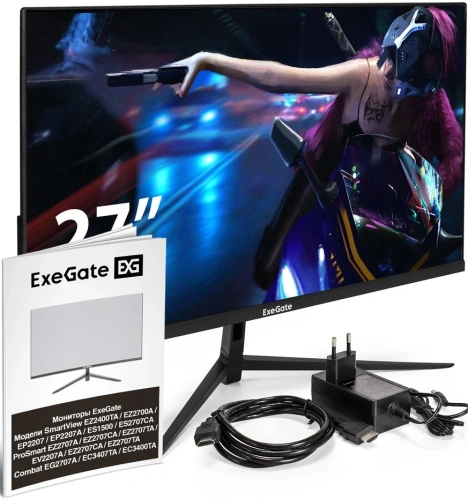Монитор 27&quot; ExeGate ProSmart EZ2707CA IPS 1920x1080 [EX297650RUS]