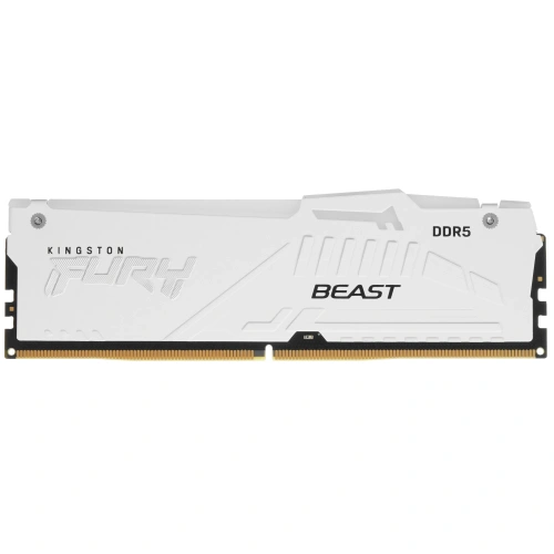 Оперативная память Kingston DDR5 16GB 5200MHz Kingston KF552C40BWA-16 Fury Beast RGB RTL Gaming PC5-41600 CL40 DIMM 288-pin 1.25В single rank с радиатором Ret [KF552C40BWA-16]