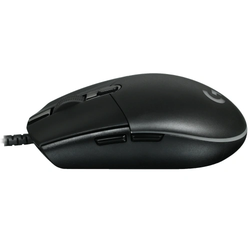 Мышь проводная Logitech G102 LIGHTSYNC черный, 8000 dpi, USB [910-005823/910-005808]