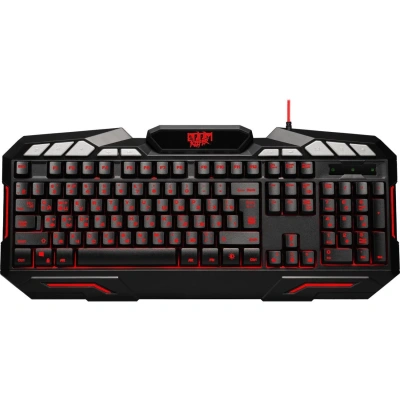Клавиатура Defender Doom Keeper GK-100DL RUпроводная, USB, черный [45100]