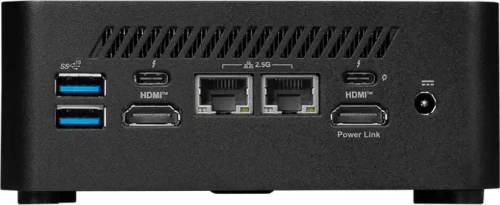Неттоп MSI Cubi NUC 1M-053BRU Core 3 100U (1.2) Graphics CR noOS GbitEth WiFi BT 120W черный [936-B0B111-081]