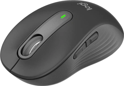 Мышь беспроводная Logitech M650 графитовый, 4000 dpi, радиоканал, Bluetooth, USB, кнопки - 5 [910-006276]
