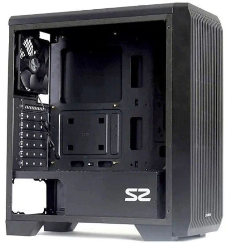 Компьютерный корпус MidiTower Zalman S2 TG TEMPERED GLASS WINDOW black [S2 TG]